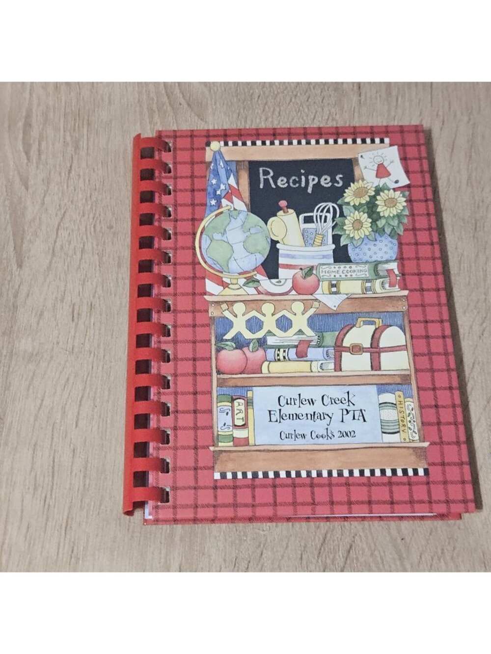 Curlew Creek Elementary PTA 2002 Spiral Bound Cookbook Palm Harbor FL